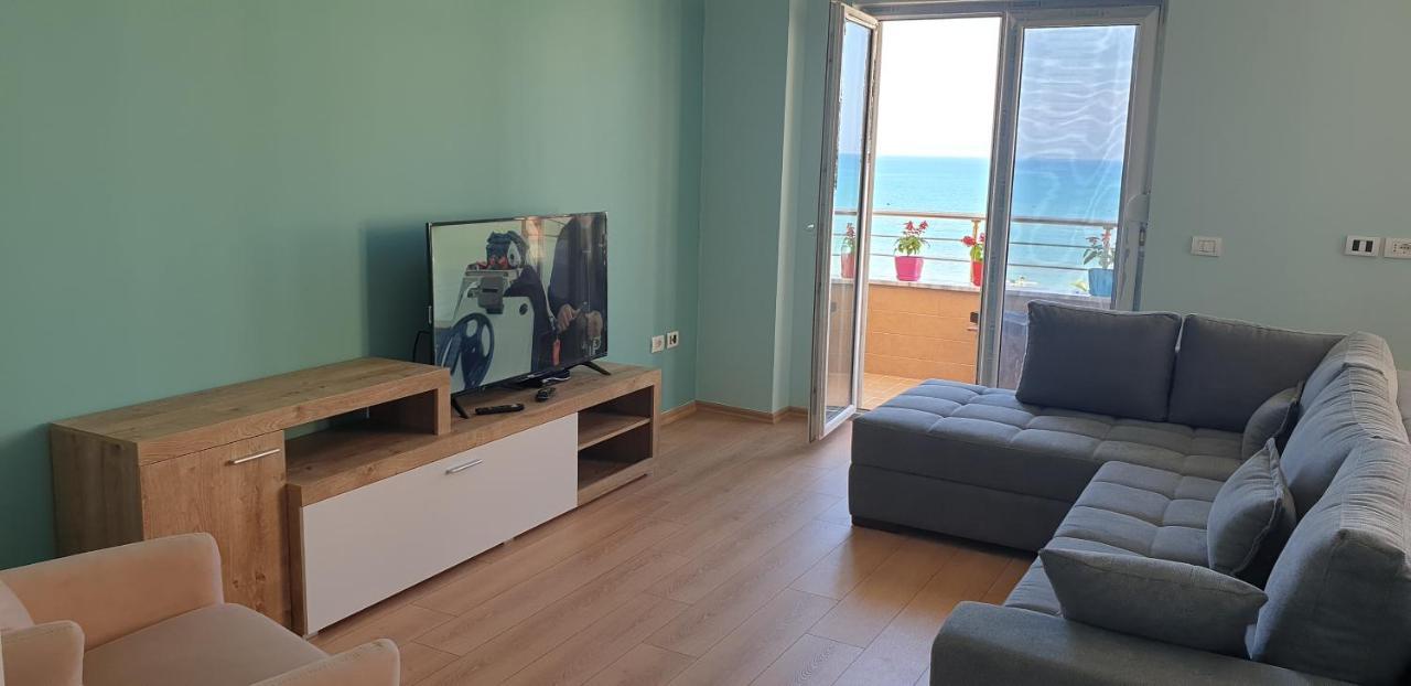 Sea View New Apartment Дуррес Экстерьер фото