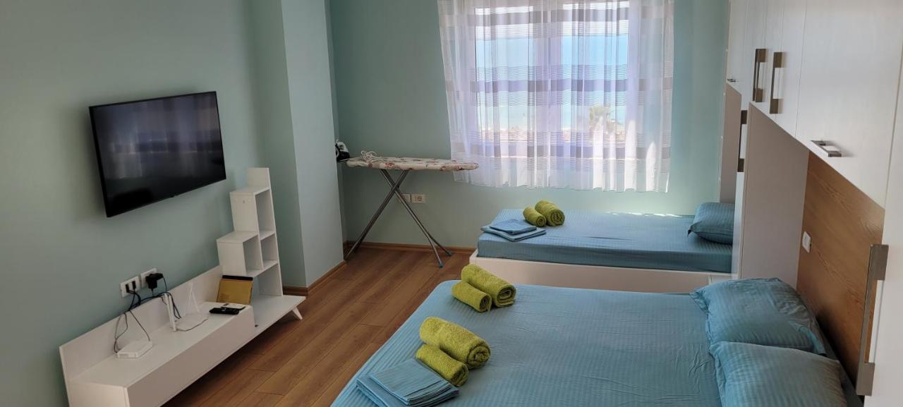 Sea View New Apartment Дуррес Экстерьер фото